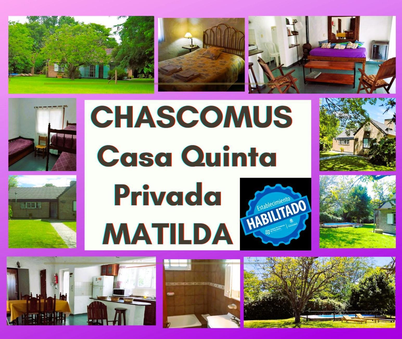 Matilda Villa Chascomús Exterior foto